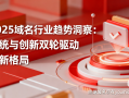 2025 域名行业趋势洞察：传统与创新双轮驱动的新格局
