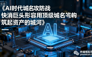 AI时代域名攻防战：快消巨头如何用顶级域名筑起知产护城河？