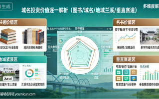 域名投资价值逐一解析（图书 / 域名 / 地域兰溪 / 垂直赛道）