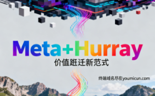 元宇宙域名MetaHurray.com推荐语：解码“Meta+Hurray”的虚实融合与价值跃迁新范式