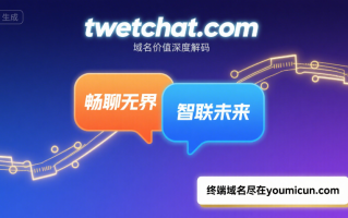畅聊无界·智联未来——twetchat.com域名价值深度解码