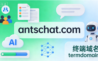 聊天类域名antschat.com 深度解析：轻量化协作 + AI 交互的双轨战略资产