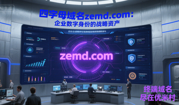 四字母域名zemd.com：企业数字身份的战略资产-第1张图片-优米村(YOUMICUN.COM)