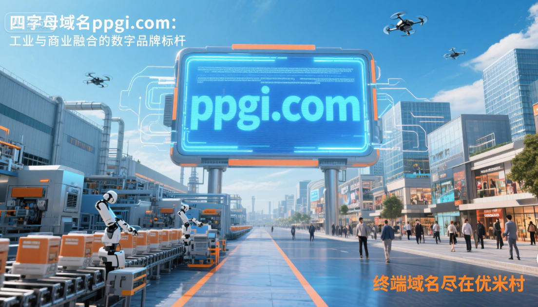 四字母域名ppgi.com：工业与商业融合的数字品牌标杆-第1张图片-优米村(YOUMICUN.COM)