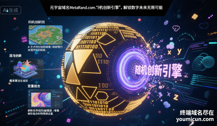 元宇宙域名MetaRand.com：元宇宙时代的“随机创新引擎”，解锁数字未来无限可能-第1张图片-优米村(YOUMICUN.COM)