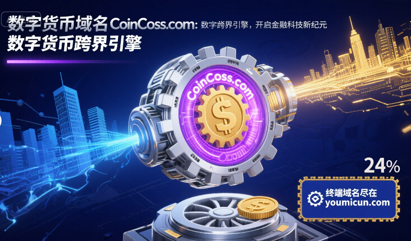 数字货币域名CoinCoss.com：数字货币的跨界引擎，开启金融科技新纪元-第1张图片-优米村(YOUMICUN.COM)