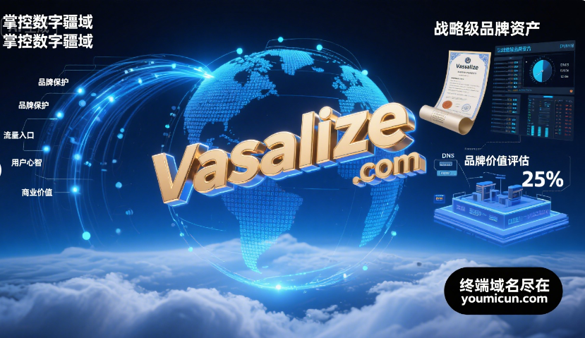 英文单词精品域名Vassalize.com：掌控数字疆域，铸就战略级品牌资产-第1张图片-优米村(YOUMICUN.COM)