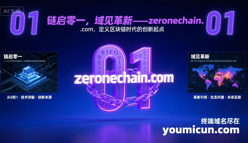 链启零一，域见革新——zeronechain.com，定义区块链时代的创新起点-第1张图片-优米村(YOUMICUN.COM)