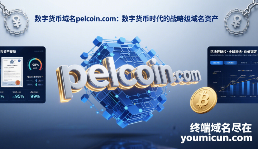 数字货币域名pelcoin.com:数字货币时代的战略级域名资产-第1张图片-优米村(YOUMICUN.COM) 数字货币域名pelcoin.com:数字货币时代的战略级域名资产-第1张图片-优米村(YOUMICUN.COM)