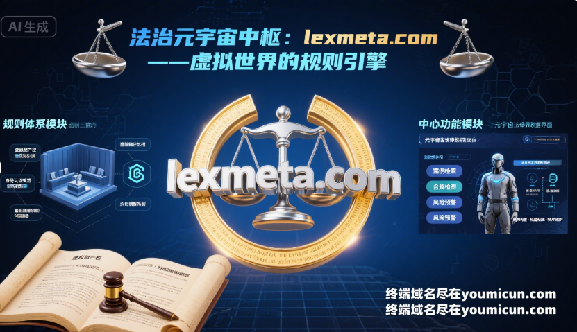 法治元宇宙中枢：lexmeta.com——虚拟世界的规则引擎-第1张图片-优米村(YOUMICUN.COM)