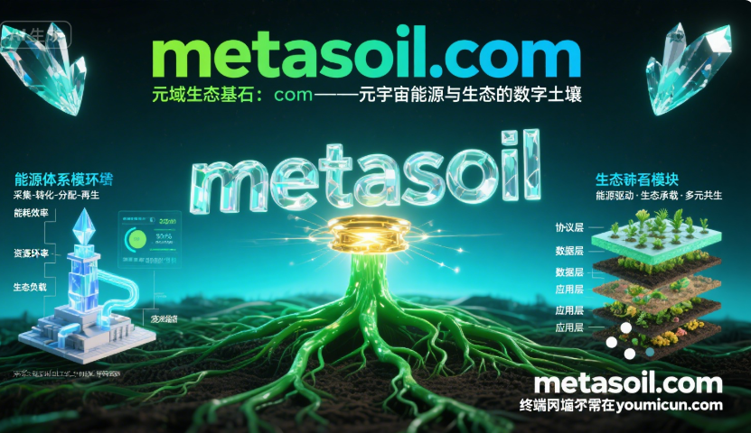元域生态基石：metasoil.com——元宇宙能源与生态的数字土壤-第1张图片-优米村(YOUMICUN.COM)