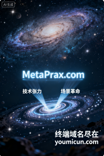 元宇宙域名MetaPrax.com推荐语：解码“Meta+Prax”的技术张力与场景革命-第2张图片-优米村(YOUMICUN.COM)