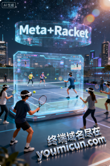 元宇宙域名MetaRacket.com推荐语：解码“Meta+Racket”的虚实融合与运动社交新范式-第1张图片-优米村(YOUMICUN.COM)