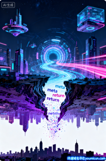 元宇宙域名MetaReturn.com推荐语：解码“Meta+Return”的虚实循环与价值重构新范式-第1张图片-优米村(YOUMICUN.COM)