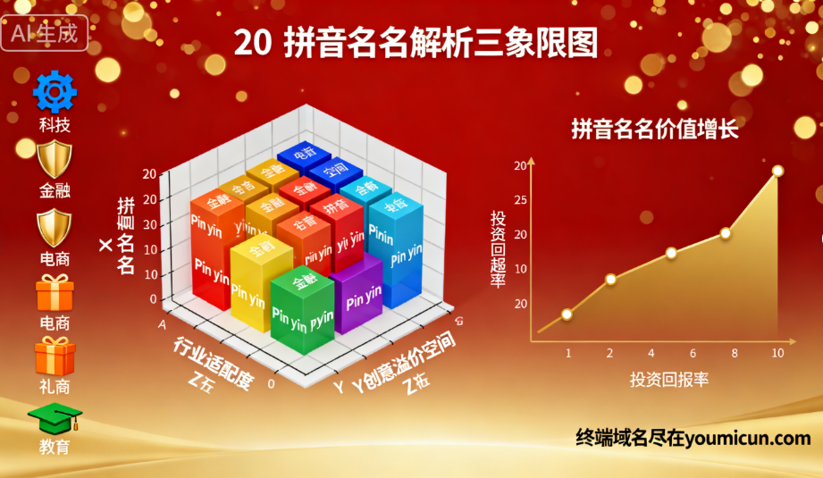 20个拼音域名深度解析：行业适配+创意溢价+投资指南全揭秘！-第1张图片-优米村(YOUMICUN.COM)