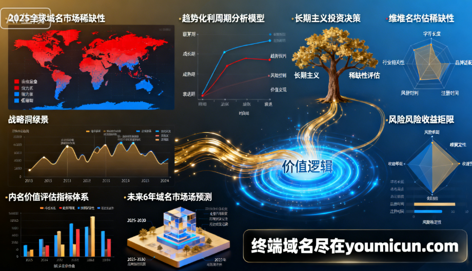 域名投资价值深度解析：稀缺性、趋势红利与长期主义的共生逻辑-第2张图片-优米村(YOUMICUN.COM)