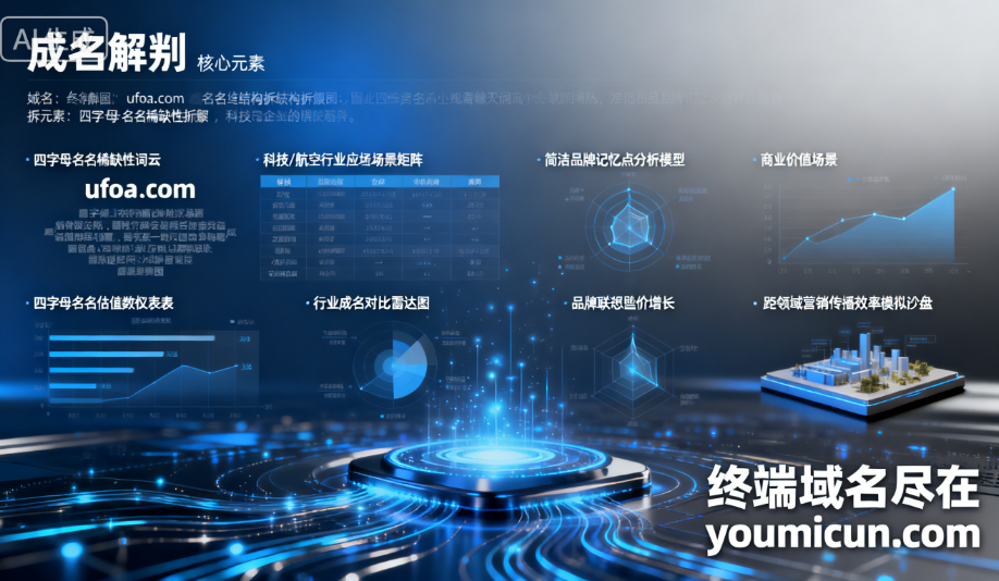 四字母短域名ufoa.com 域名深度解析与商业价值评估-第1张图片-优米村(YOUMICUN.COM)