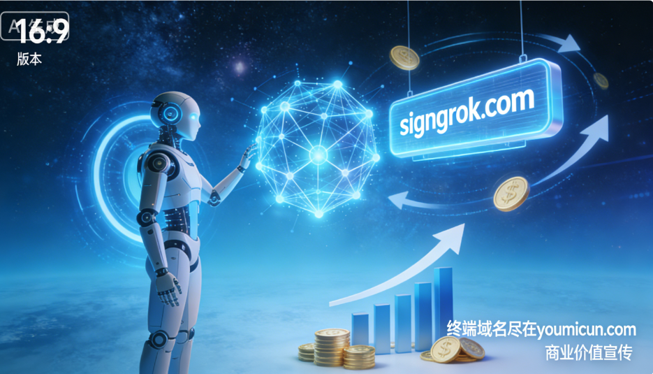 AI智能为主题的创意域名signgrok.com 域名商业价值评估-第1张图片-优米村(YOUMICUN.COM)